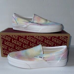 Vans Women's Pastel Tie-Dye Slip-On Sneakers